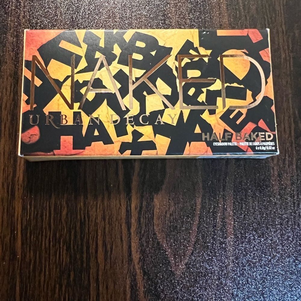 Urban Decay Naked Half Baked Palette - Gold and Black